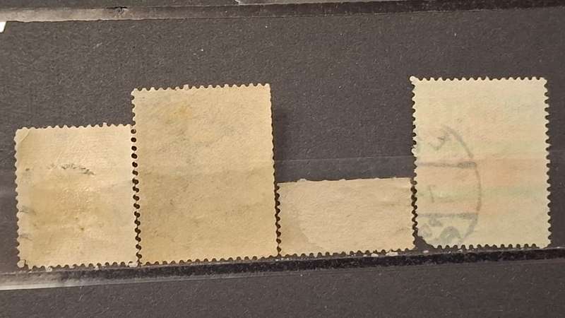 1941-1942 - South Africa - ½P + 2P + 3P + 4P - War Effort