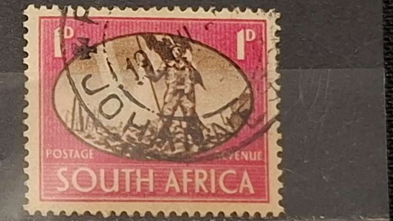 1945 - South Africa - 1P - Allied Victory