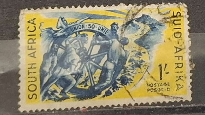 1960 - South Africa - 1(Sh) - The 50th Anniversary of Union of South Africa