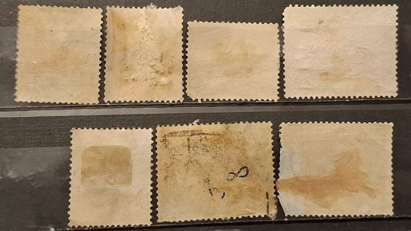 1930-1945 - South Africa - ½P + 1P +  1½P + 2P + 4P + 6P + 1Sh - Local Motives