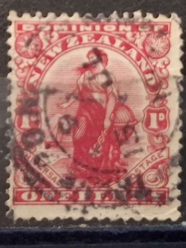 1909 - New Zealand - 1P - Zealandia