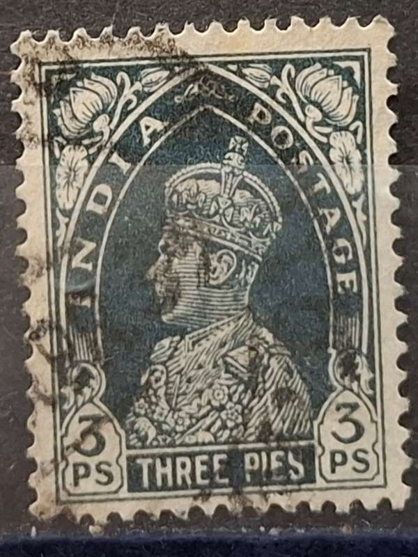 1937 - India - 3P - King George VI