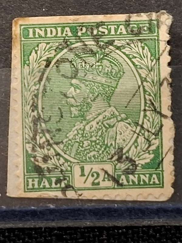 1926-1928 - India - ½A - King George VI