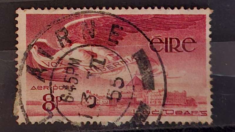 1954 - Ireland - 8P - Airmail Supplementary