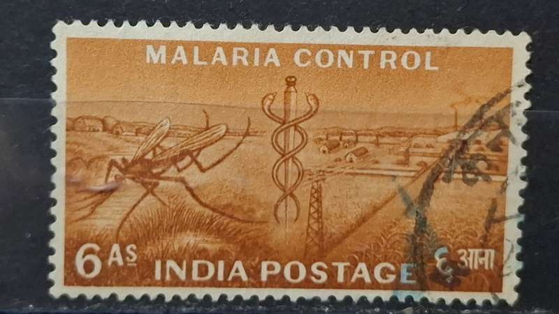 1955 - India - 6A - Malaria Five Year Plan