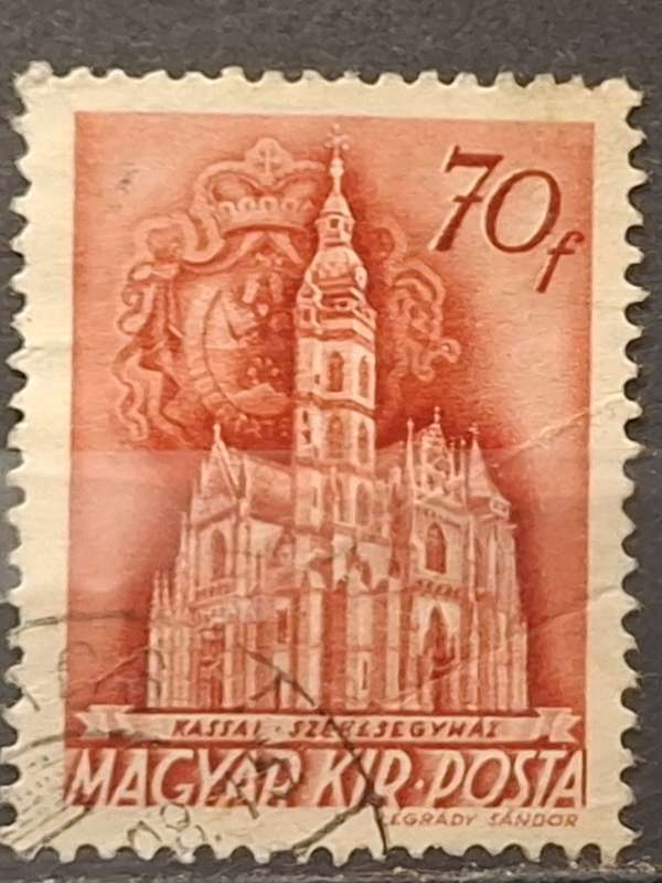 1939 - Hungary - 70f - The Church in Hungary