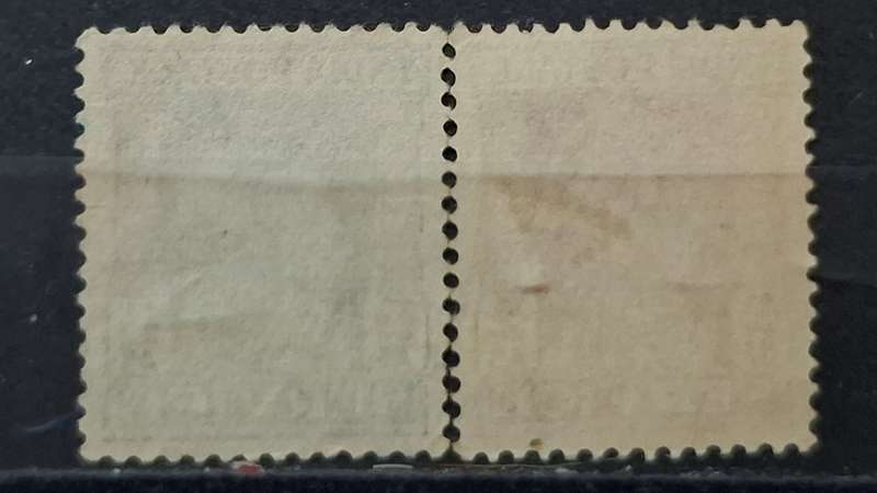 1939-1942 King George - India - Service  1½A + 2A - King George VI