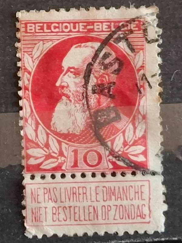 1905 - Belgium - 10(C) - King Leopold II