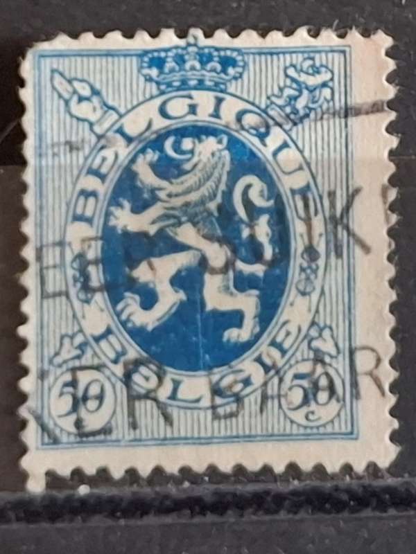 1929 - Belgium - 50C - Lion