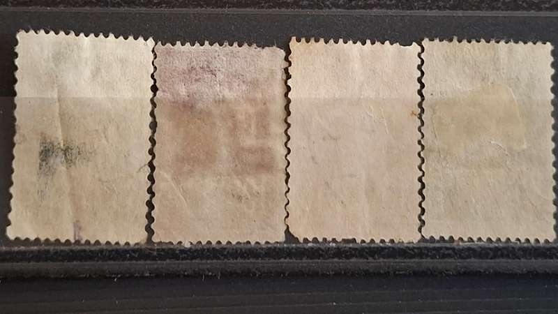 1906-1920 - France  - 5c + 10c + 10c + 25c - Sower