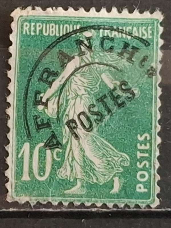 1922 - France  - 10c    - Sower
