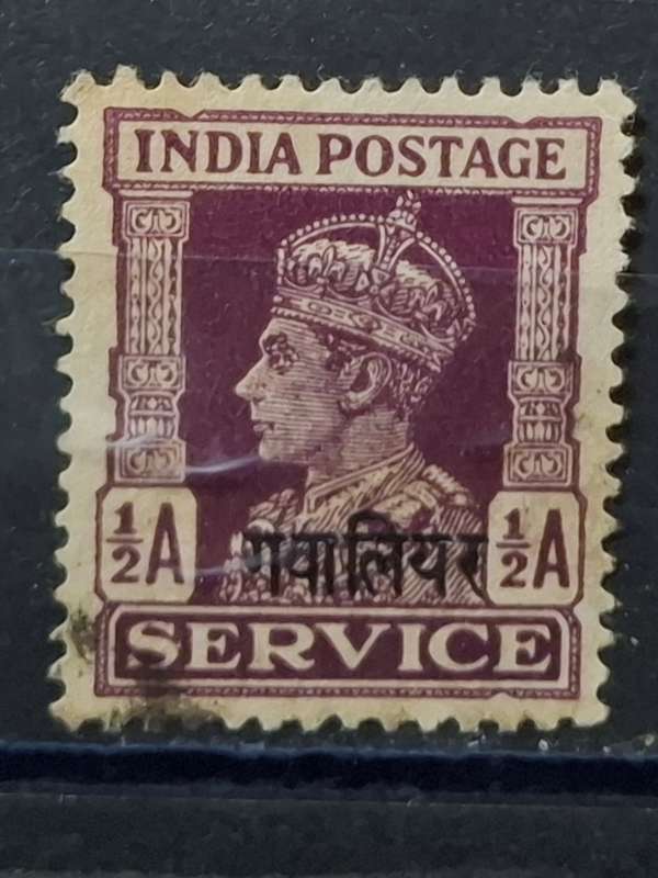 1939-1942 - India - ½A - King George VI
