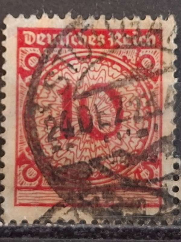 1923 -  German Empire  - 10Pfg. - Rent pfennig