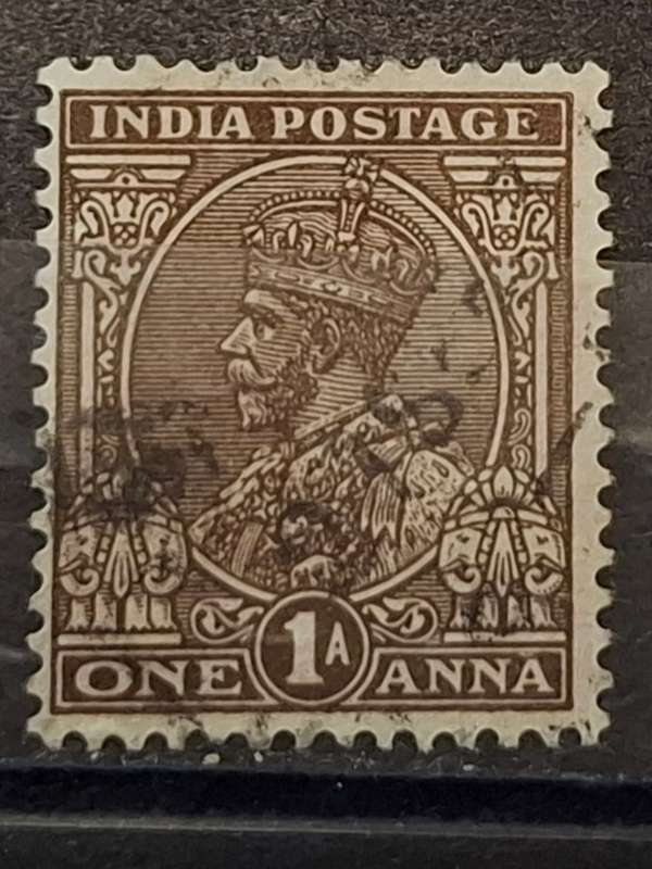 1922-1928 - India - 1A -  King George V