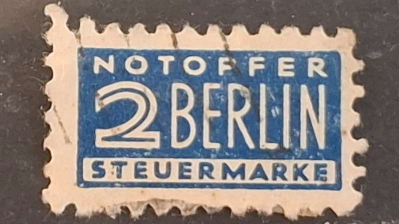 1949 - French Zone - 2 - Emergency Help for Berlin