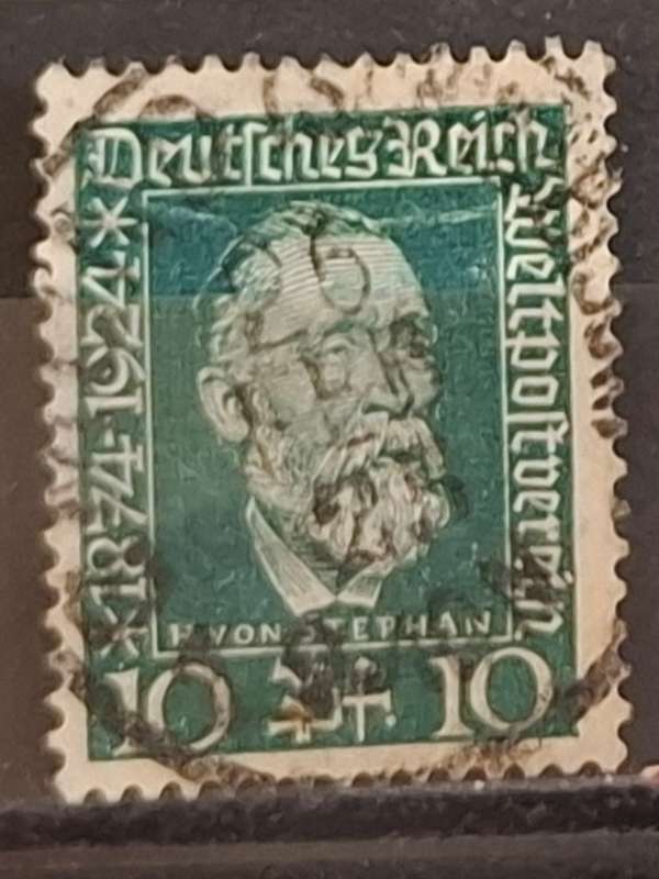 1926 -  German Empire  - 30Pfg. -  Perfin - Famous Germans