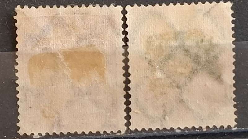 1922 -  German Empire  - 60Pfg. + 100Pfg. - New Daily Stamps