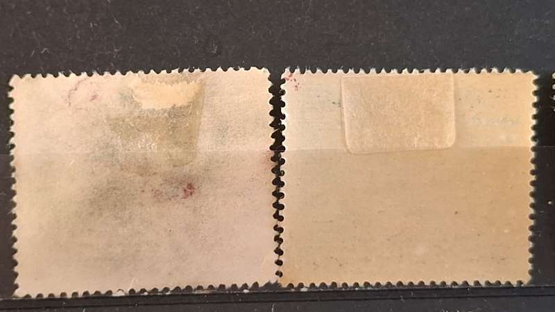 1944 -  German Empire  - 6+9 Pfg.  +  6+24 Pfg. -  Unused - Charity Stamps