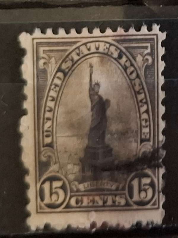 1922 - USA - 15C - Statue of Liberty