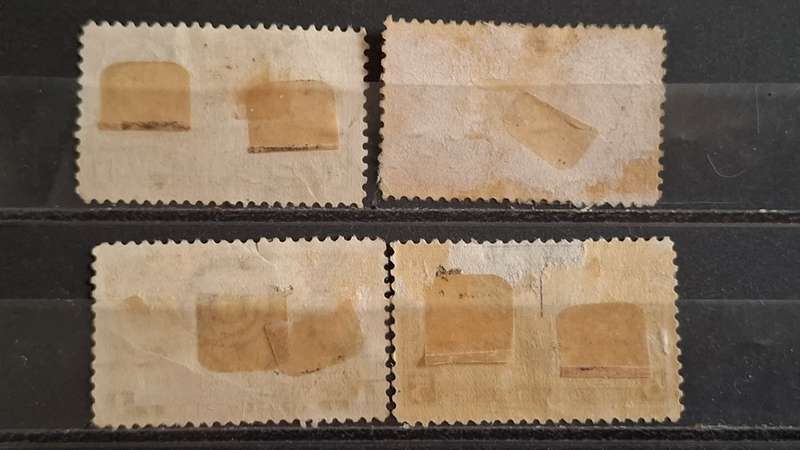 1936-1937 - USA - 1c + 2c + 4c + 5c - Army Issue
