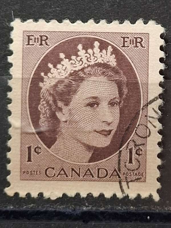 1954 - Canada - 1c - Queen Elizabeth II