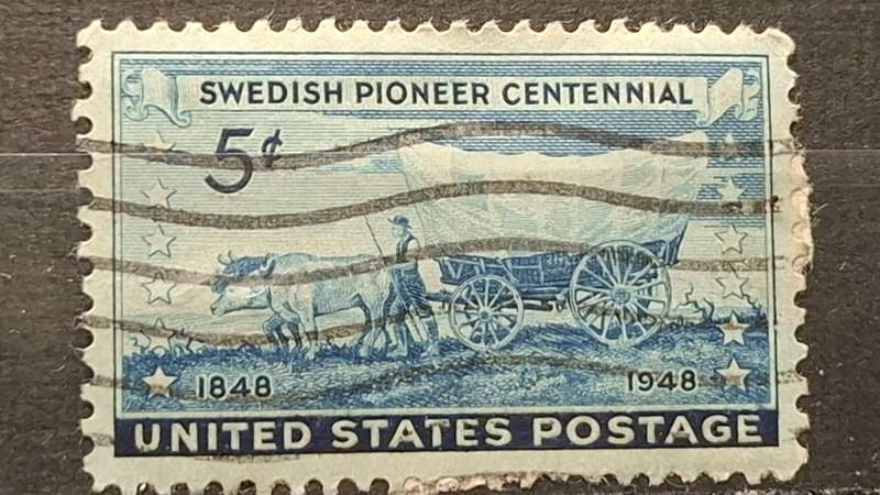 1948 - USA - 5C - The 100th Anniversary of Swedish Pioneers
