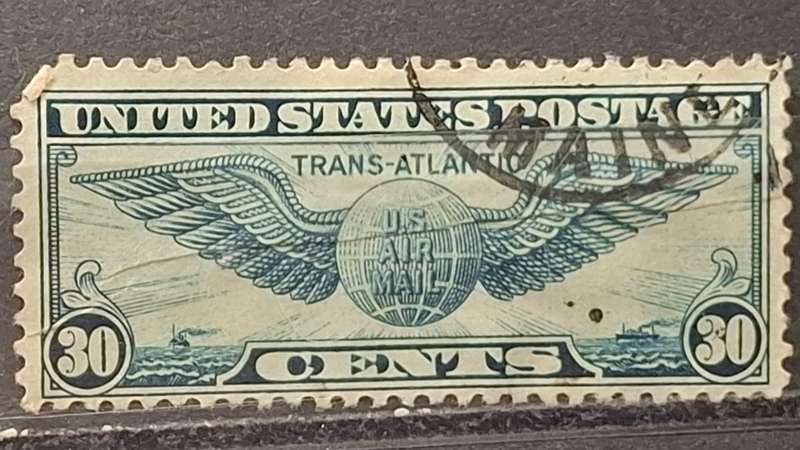 1939 - USA - 30C - Winged Globe - New edition