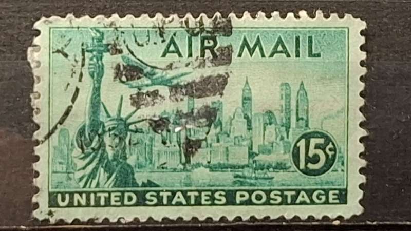 1947 - USA - 15C - New Airmail Stamps