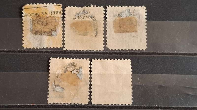 1938-1939 - USA - 7C + 8C +  9C + 10C + 12C - Presidential Issue