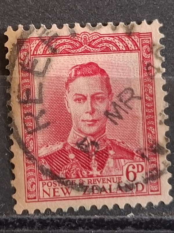 1938-1947 - New Zealand - 6P - King George VI