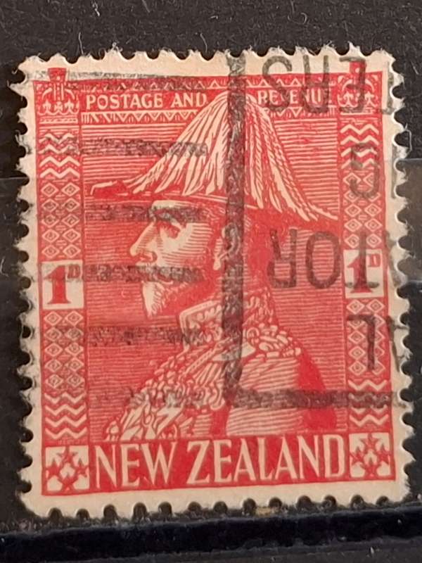 1926 - New Zealand - 1P - King George V