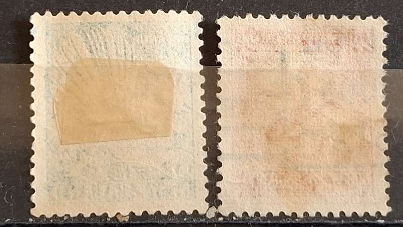 1935 - New Zealand - ½P + 2P  -  Second Pictorials
