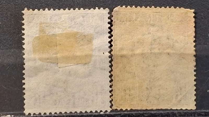 1948-1950/1956 - Australia - 1´6Sh´P + 1´6Sh´P - With WM & Without WM