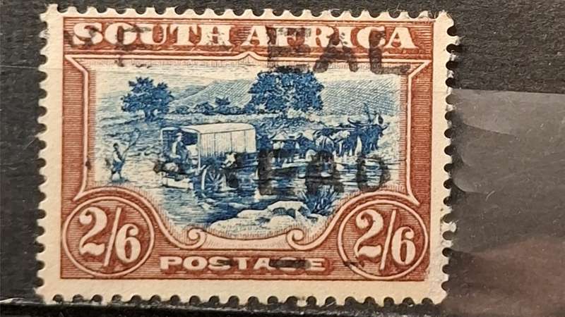 1947 - South Africa - 2´6Sh´P - Local Motives