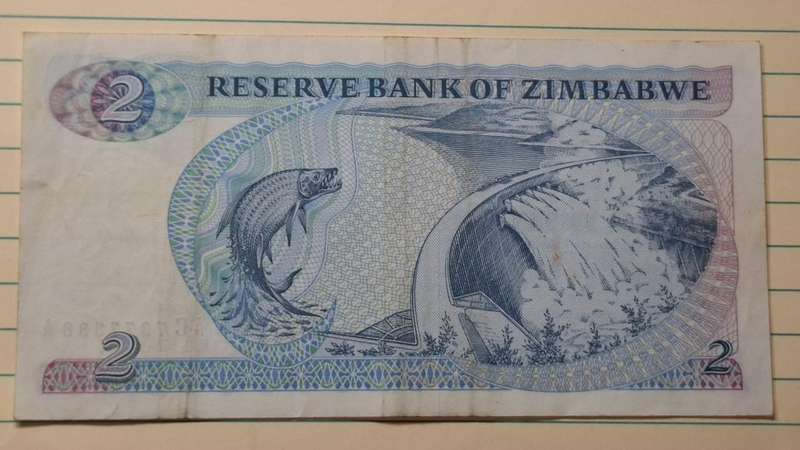 1994 - Zimbabwe - $ 2 - Leonard Ladislas Tsumba - Demonetised Aug 2006 - AC 7377338 A
