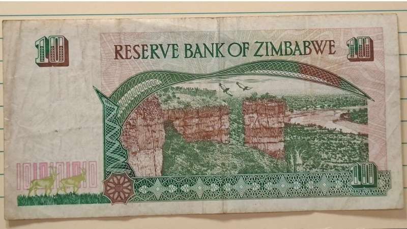 1997 - Zimbabwe - $ 10 - Leonard Ladislas Tsumba - Demonetised Aug 2006 - CY 2269932