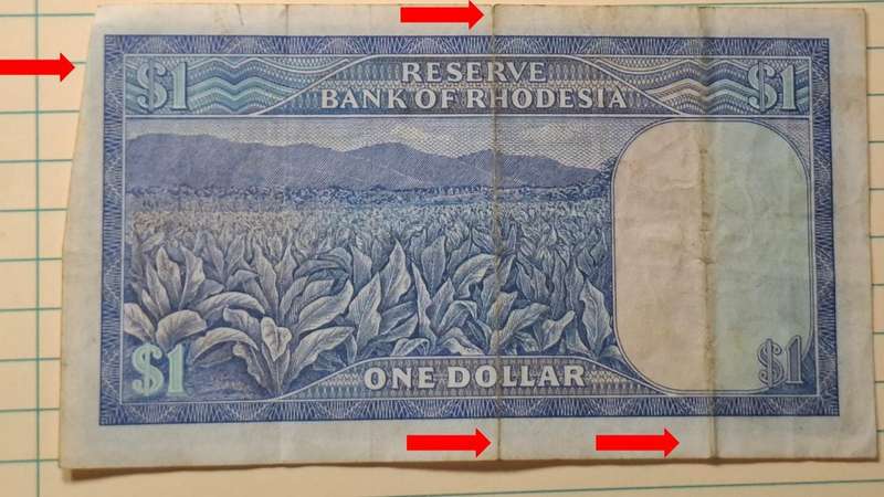 1978 - Rhodesia - $ 1 - Dr. Desmond C. Crough - Demonetised Yes - L 105 901889
