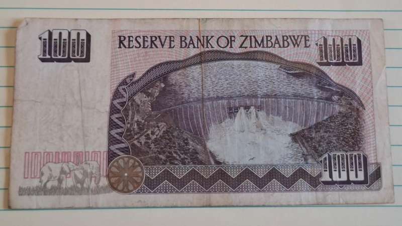 1995 - Zimbabwe - $ 100 - Leonard Ladislas Tsumba - Demonetised Aug 2006 - HN 2999268