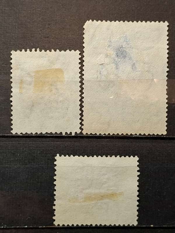 1949 - Ceylon - 4c + 5c + 25c - The 1st Anniversary of Independence + The 75th Anniversary of the UP