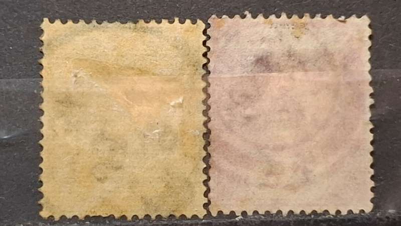 1911-1927 - Ceylon - 1c + 5c - King George V