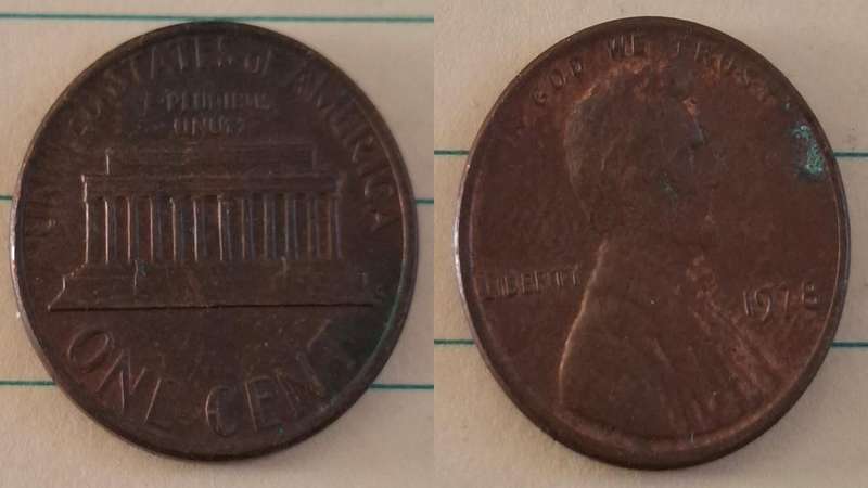 1978 - USA - 1 Cent  - "Lincoln Memorial Cent" -  - Bronze