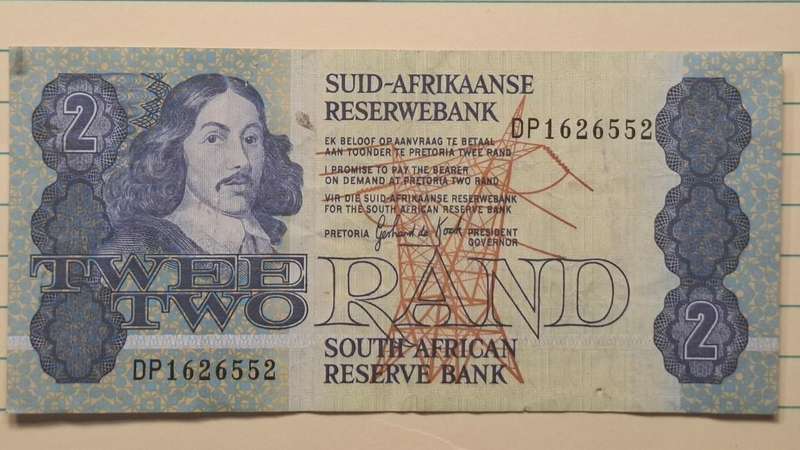 1984 - South Africa - 2 Rand - Signature: G.P.C. de Kock - Demonetised Yes - DP 1626552