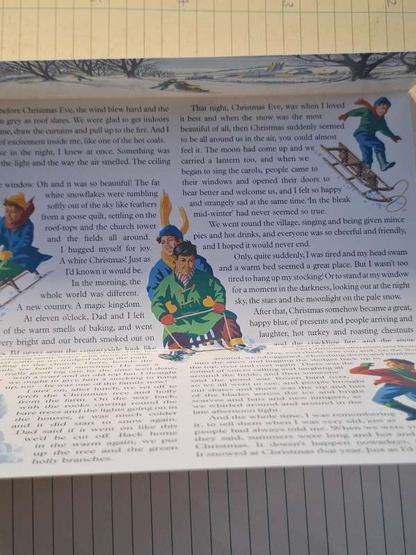 1990 - UK - Used : 17 + 22 + 26 + 31 + 37 - Christmas Royal Mail Brochure with Stamps