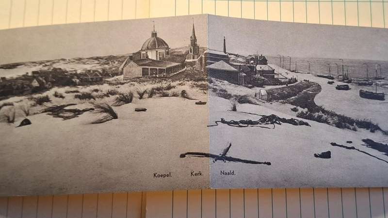 Vintage Postcards - Panorama Mesdag -  Scheveningen in 1881