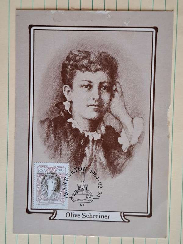 1984 -  Olive Schreiner - Maximum Card