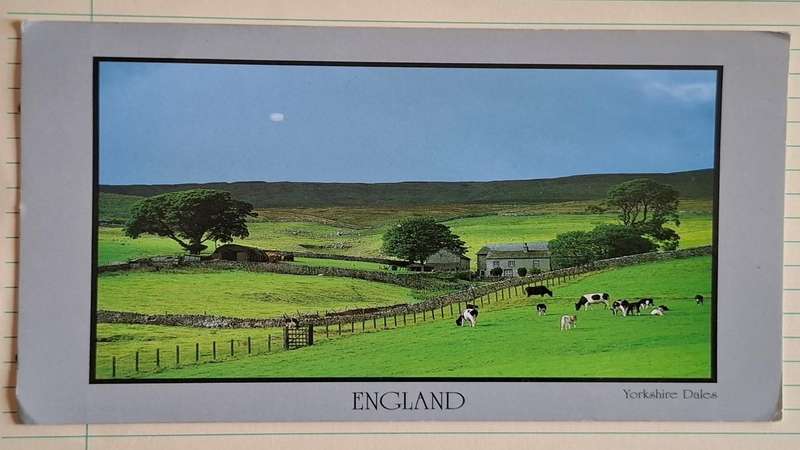 1999 - England -  Yorkshire Dales -  Used Post Card