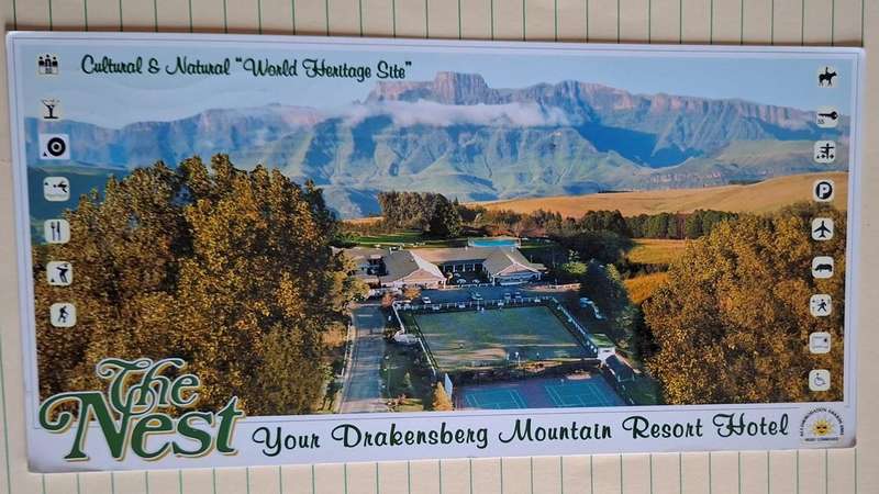 The Nest Drakensberg Mountain Resort Hotel -  Used Post card