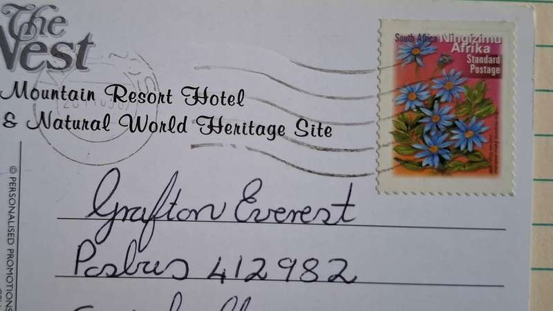 The Nest Drakensberg Mountain Resort Hotel -  Used Post card