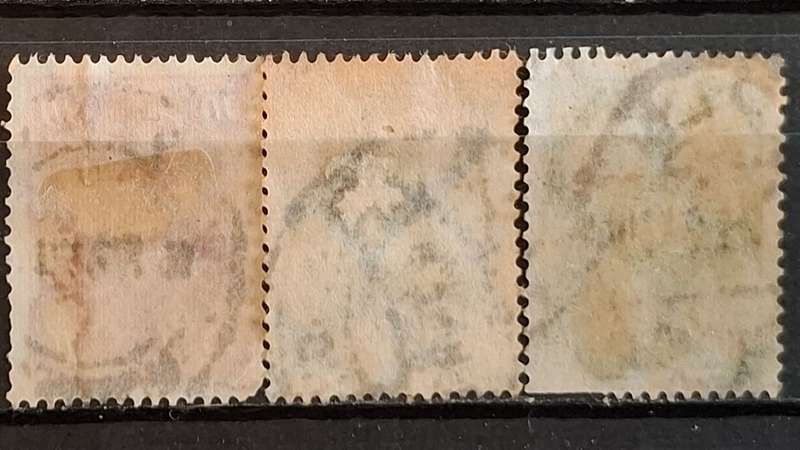 1921 -  German Empire  - 10Mk. + 50Mk. + 60Mk. - Daily Stamps