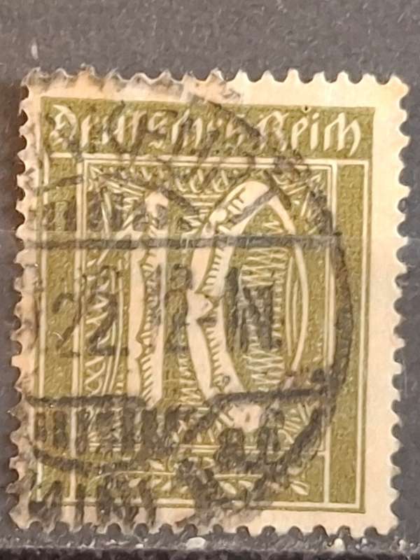 1921 -  German Empire  - 10Pfg. - Daily Stamps